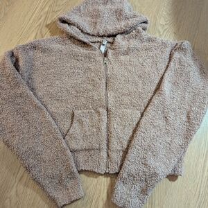 Skims Cozy Cropped Teddy Cardigan Size 2X/3X